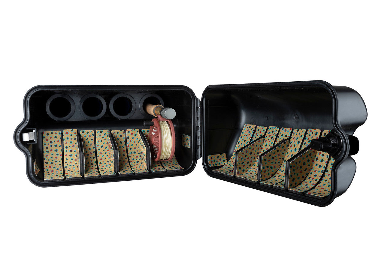Reel Box Pads: Gray, Green, Brown Trout