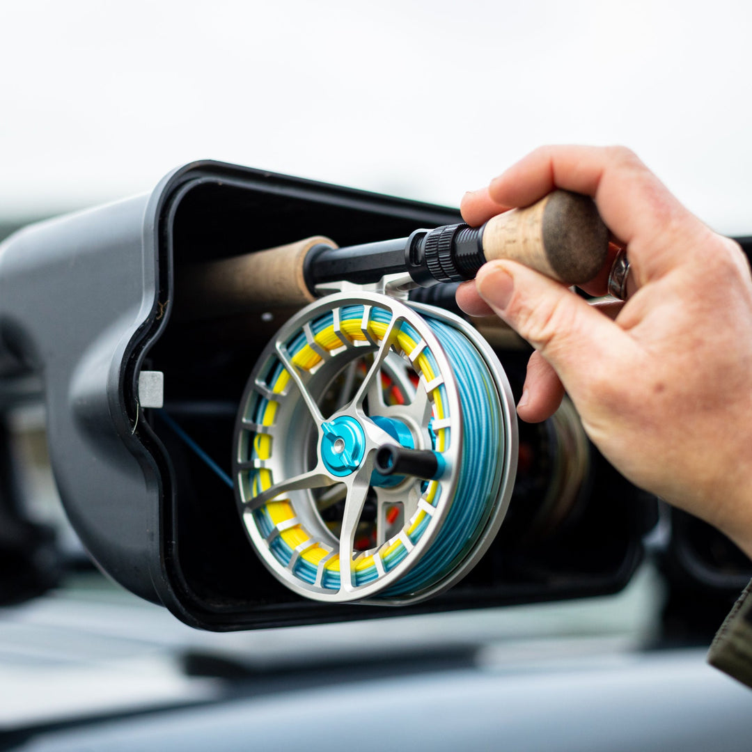 fly rod carrier for car