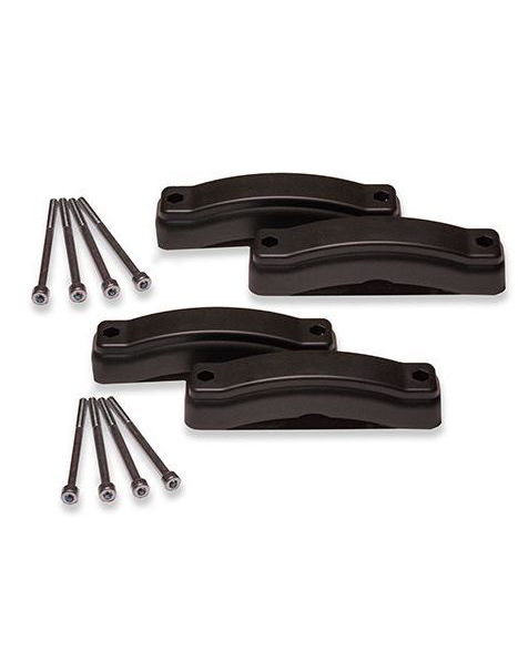 8 bolts and 4 short black plastic peices