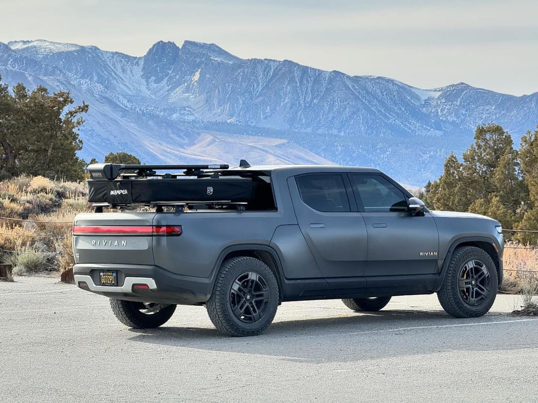 Fly Rod Storage for a Rivian