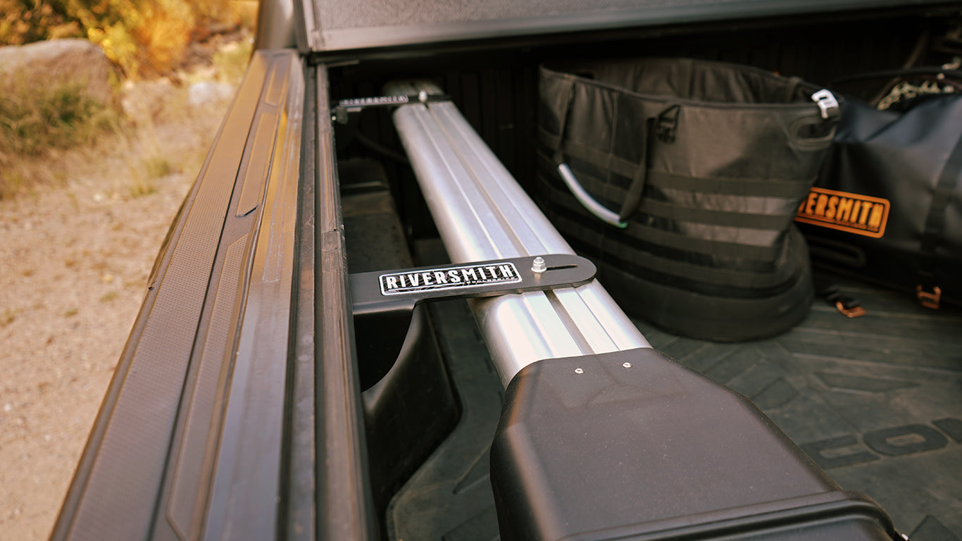 Installation Options For the River Quiver ShortCut Truck Bed Mount