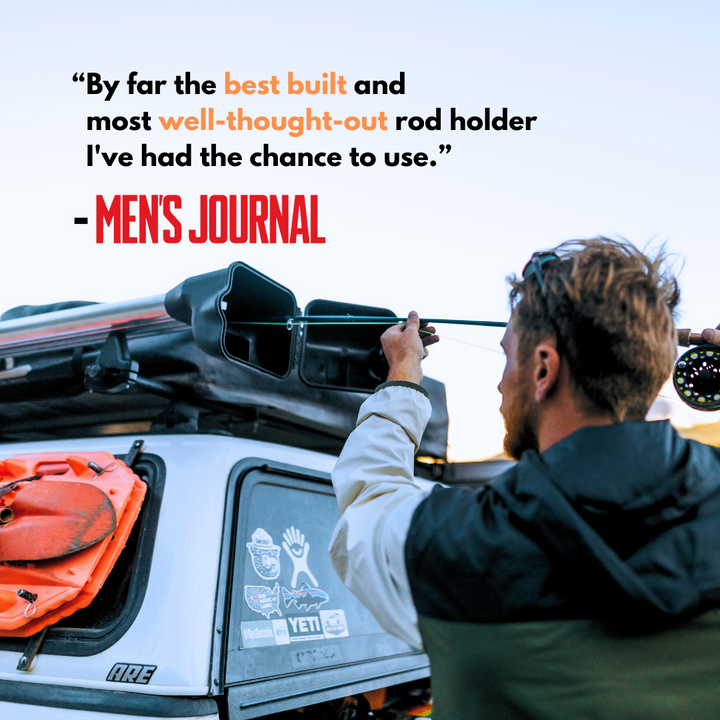 FLy rod roof rack reviewed by Men's Journal