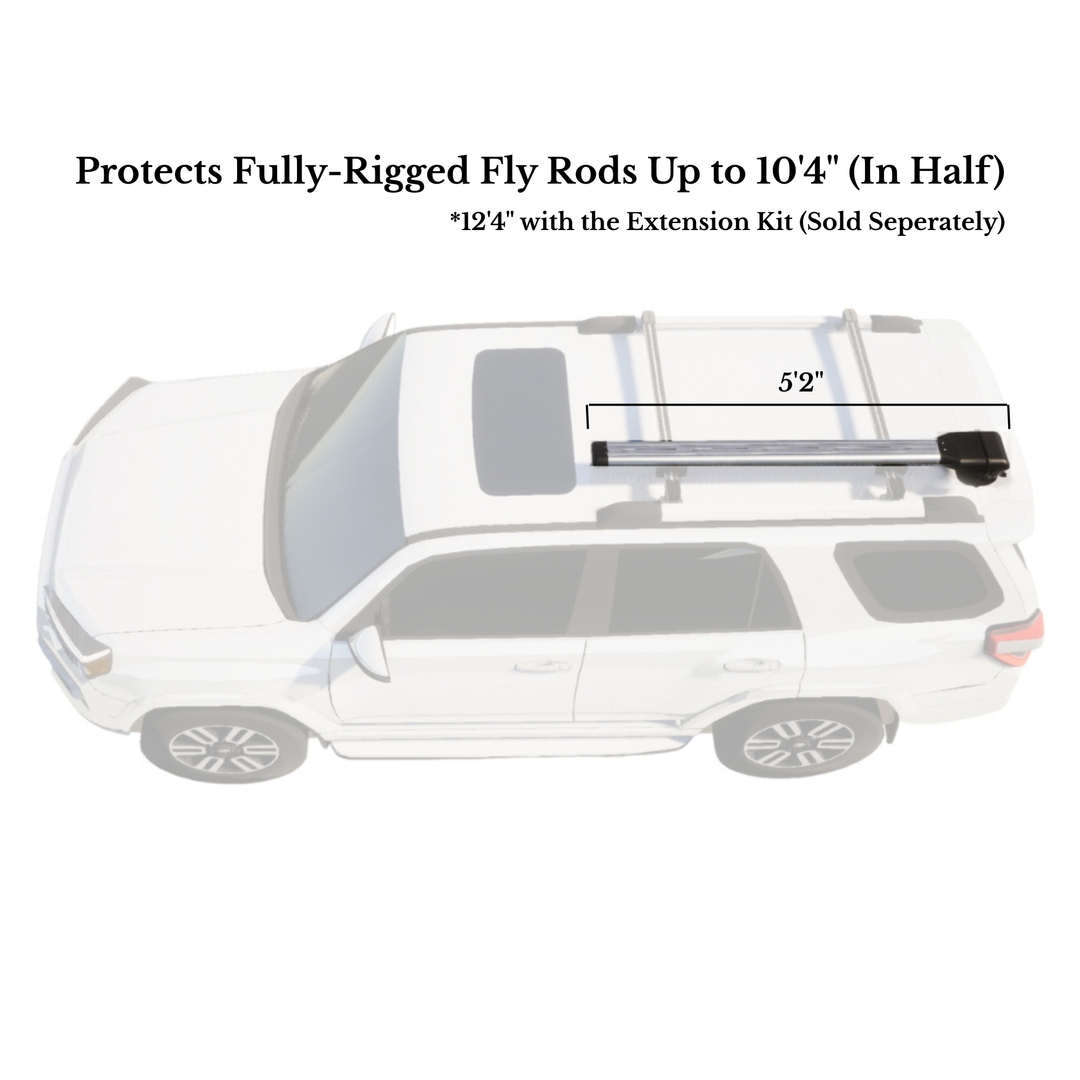 toyota 4runner fishing rod holder Midnight Forest Rain Basin 4 Gal & Mount or camper tops Stable Truck Fly Fishing Poles Rod
