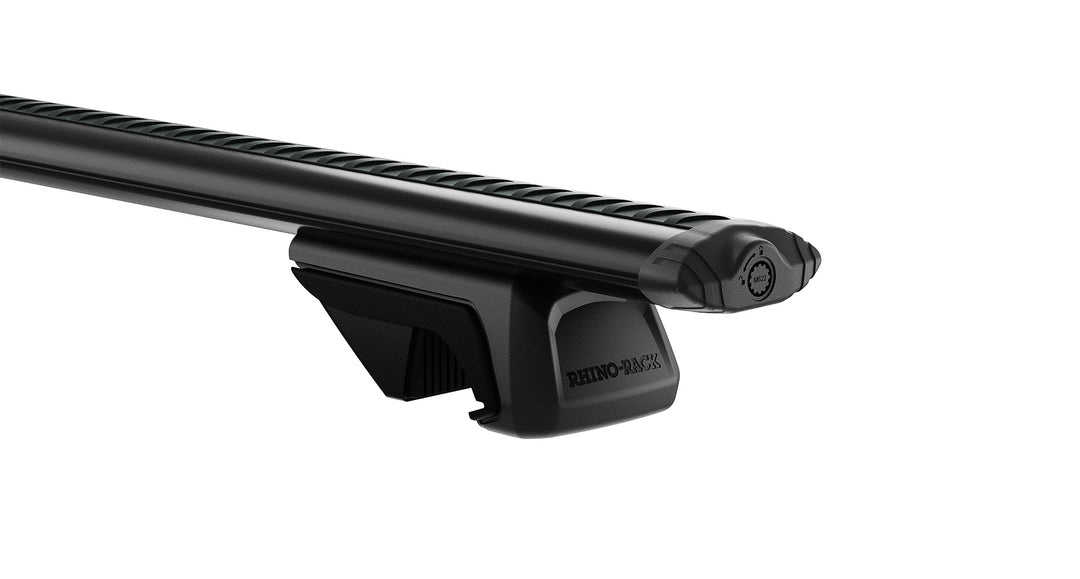 Rhino-Rack Vortex RX Black 2 Bar Roof Rack - for use with roofs that feature raised rails