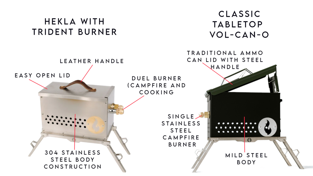 LavaBox Hekla: Stainless steel perfection for cooking and campfire