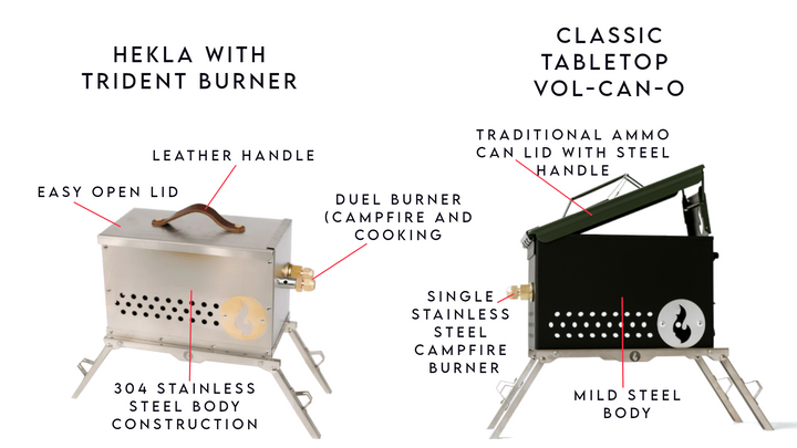 LavaBox Hekla: Stainless steel perfection for cooking and campfire